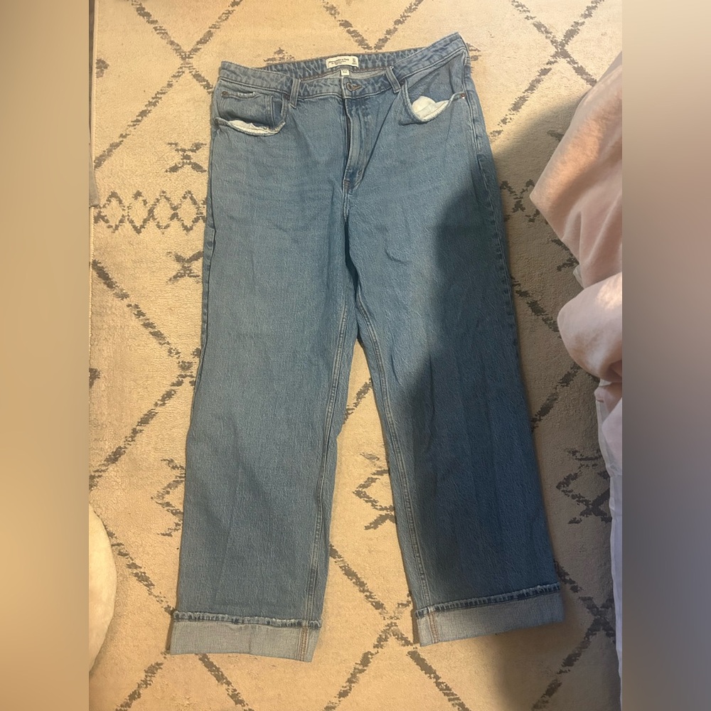Abercrombie & Fitch Light Blue Denim